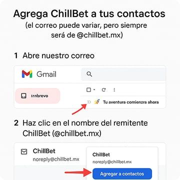 Instruções para o cliente de e-mail